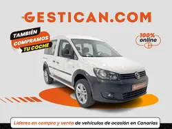 Blanco Usado 2015 VW Caddy Trendline Monovolumen | 16.990 € (Precio justo)