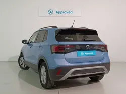 Azul Usado 2024 VW T-Cross Life SUV | 21.900 € (Precio justo)