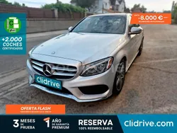 Gris / plata Usado 2015 Mercedes C400 Berlina | 22.890 €