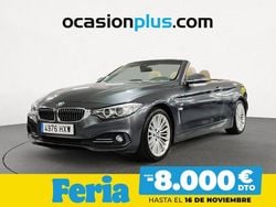 Gris Usado 2014 BMW 420 Descapotable | 20.300 € (Buen precio)