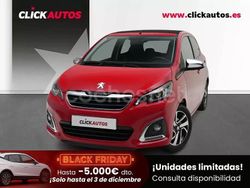 Rojo Usado 2021 Peugeot 108 Allure Utilitario | 9650 € (Precio justo)
