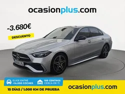 Gris Usado 2022 Mercedes C220 Berlina | 40.490 € (Precio justo)