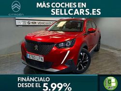 Rojo Usado 2020 Peugeot 2008 Allure SUV | 14.490 € (Un poco caro)