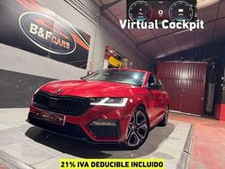 Rojo Usado 2021 Skoda Octavia RS Familiar | 19.500 € (Super precio)