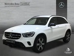 Blanco polar Usado 2021 Mercedes GLC220 SUV | 39.900 € (Precio justo)