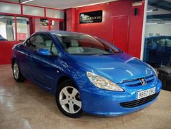 Azul Usado 2005 Peugeot 307 CC Descapotable | 4800 € (Precio justo)