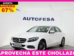 Blanco Usado 2014 Mercedes C200 Avantgarde Berlina | 16.850 € (Buen precio)