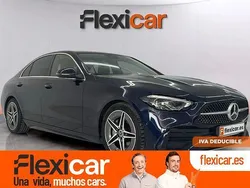 Azul Usado 2021 Mercedes C220 Berlina | 32.290 € (Precio justo)