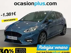 Azul Usado 2019 Ford Fiesta ST-Line Utilitario | 13.819 € (Caro)