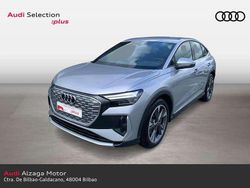 Plateado Usado 2023 Audi Q4 Sportback e-tron S-Line SUV | 39.900 € (Buen precio)