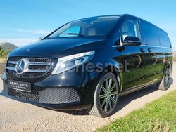 Negro Usado 2021 Mercedes V220 Avantgarde Monovolumen | 52.800 € (Un poco caro)