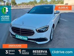 Blanco Usado 2022 Mercedes E220 Berlina | 39.590 € (Caro)