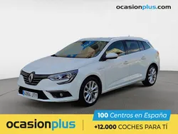 Blanco Usado 2016 Renault Mégane GrandTour Zen Familiar | 11.450 € (Precio justo)