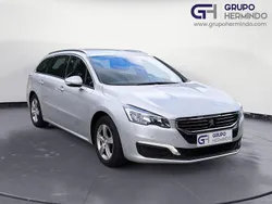 Gris Usado 2017 Peugeot 508 Active Familiar | 10.500 € (Precio justo)