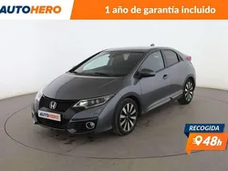 Gris Usado 2016 Honda Civic Lifestyle Berlina | 13.999 € (Precio justo)
