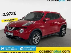 Rojo Usado 2017 Nissan Juke N-Connecta SUV | 12.818 € (Precio justo)