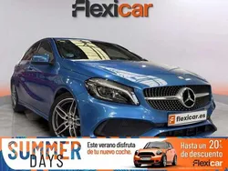 Azul Usado 2016 Mercedes A180 AMG line Berlina | 16.390 € (Buen precio)