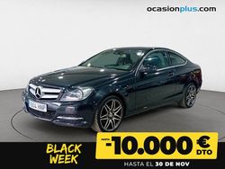 Negro Usado 2013 Mercedes C220 Coupe | 13.450 € (Precio justo)