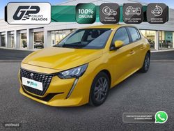 Amarillo Usado 2021 Peugeot 208 Active Utilitario | 13.995 € (Caro)