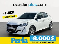 Blanco Usado 2022 Peugeot 208 Active Utilitario | 12.690 € (Precio justo)