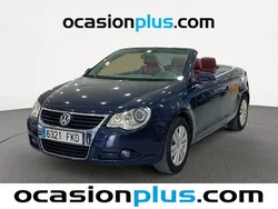 Azul Usado 2007 VW Eos Descapotable | 8790 € (Precio justo)