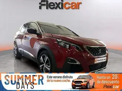 Rojo Usado 2017 Peugeot 3008 GT-line SUV | 16.980 € (Precio justo)