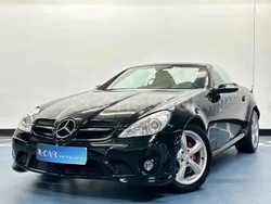 Negro Usado 2007 Mercedes SLK200 Descapotable | 10.890 € (Precio justo)
