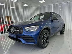 Azul Usado 2021 Mercedes GLC220 SUV | 42.990 € (Un poco caro)