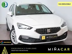 Blanco Usado 2021 Seat Leon ST XCELLENCE Familiar | 18.750 € (Precio justo)