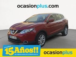 Rojo Usado 2015 Nissan Qashqai Acenta SUV | 12.950 € (Precio justo)
