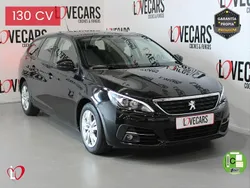 Negro Usado 2021 Peugeot 308 Active Familiar | 12.990 € (Buen precio)