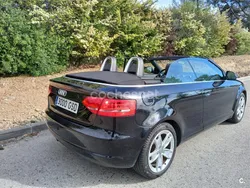 Negro Usado 2009 Audi A3 Cabriolet Ambition Descapotable | 6900 € (Buen precio)