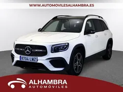 Blanco Usado 2021 Mercedes GLB200 AMG line SUV | 33.590 € (Buen precio)