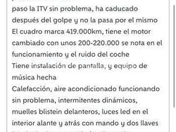 Azul Usado 2002 Seat Ibiza Stella Berlina | 1000 € (Precio justo)