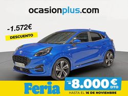 Azul Usado 2020 Ford Puma ST-Line X SUV | 17.300 € (Precio justo)