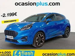 Azul Usado 2024 Ford Puma Gen-E ST-Line X SUV | 20.143 €