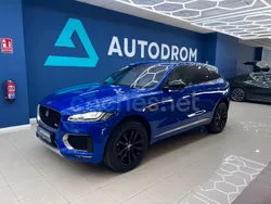 Azul Usado 2017 Jaguar F-Pace S SUV | 29.990 € (Caro)
