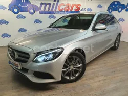 Gris / plata Usado 2015 Mercedes C220 Avantgarde Familiar | 16.500 € (Precio justo)