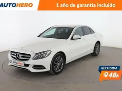 Blanco Usado 2015 Mercedes C220 Avantgarde Berlina | 20.299 € (Buen precio)