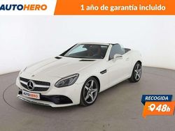 Blanco Usado 2017 Mercedes SLC200 AMG line Descapotable | 27.399 €