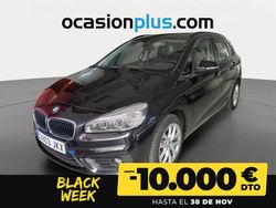Negro Usado 2015 BMW 218 Active Tourer Monovolumen | 18.900 € (Un poco caro)