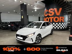 Blanco Usado 2021 Hyundai i20 Berlina | 13.850 € (Buen precio)