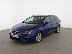 Azul Usado 2017 Seat Leon FR Familiar | 15.799 € (Precio justo)
