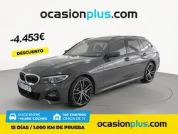 Gris Usado 2022 BMW 330 Familiar | 46.990 € (Caro)
