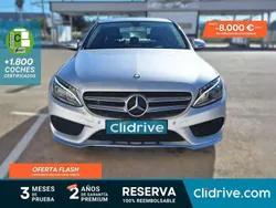 Gris Usado 2017 Mercedes C220 Berlina | 22.690 € (Precio justo)