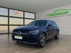 Azul Usado 2021 Mercedes GLC220 SUV | 25.413 €