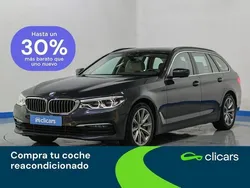 Gris Usado 2019 BMW 530 Familiar | 28.990 € (Buen precio)