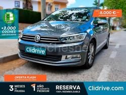 Gris / plata Usado 2016 VW Touran Sportline Monovolumen | 16.990 € (Precio justo)