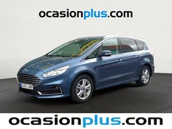 Azul Usado 2021 Ford S-MAX Titanium Monovolumen | 18.455 € (Super precio)