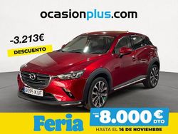 Rojo Usado 2018 Mazda CX-3 SUV | 14.450 € (Precio justo)